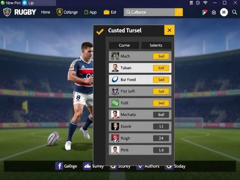 Rugby Legends Bharat Version customization options